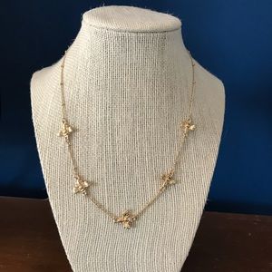 Gold Bumblebee Necklace